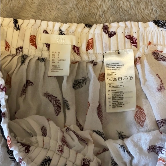 H&M Feather Asymmetrical Skirt - Picture 5 of 5